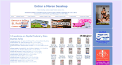 Desktop Screenshot of moron-sexshop.com